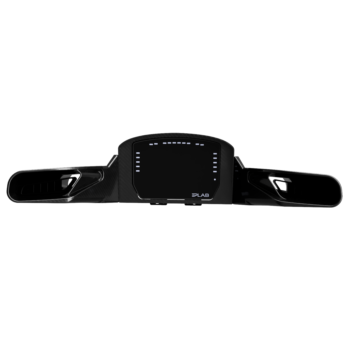 Front view of the EPLAB EP296 dashboard with central display and side air vents