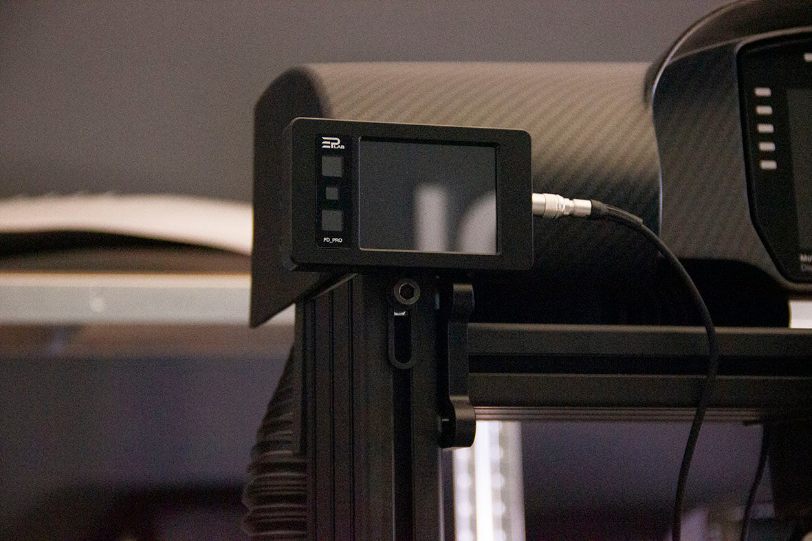 EPLAB FD PRO — installed display photo