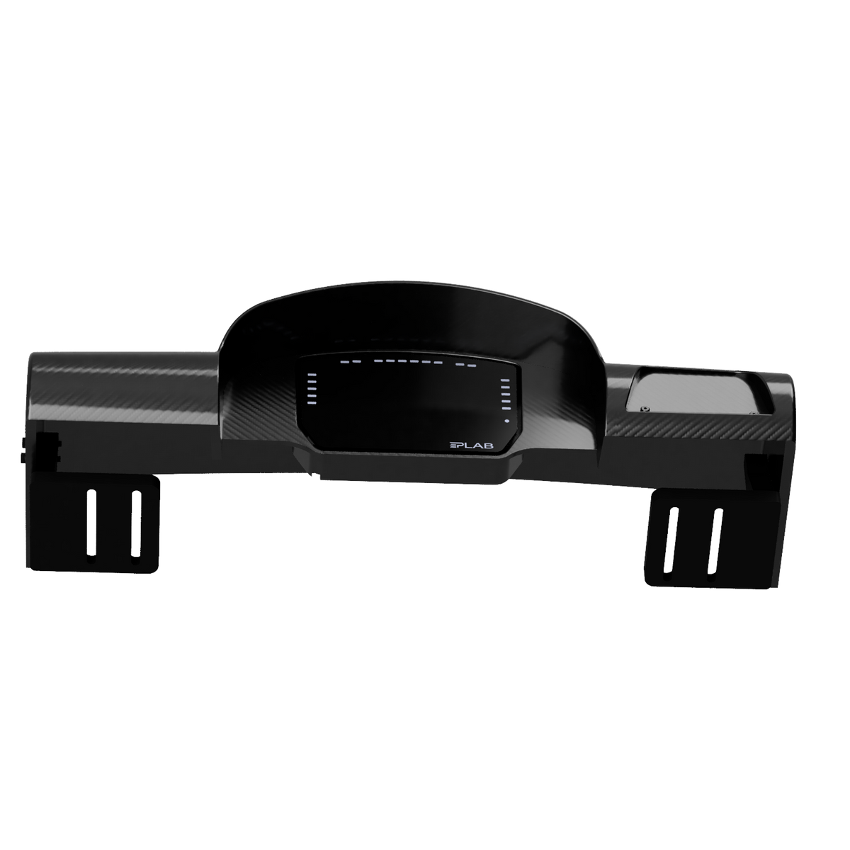 EPLAB M-Pro GT3 dashboard with side mounting brackets shown below the housing
