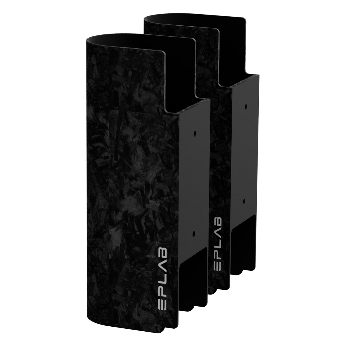 EPLAB Wind System Cover: Pair of forged carbon-look covers