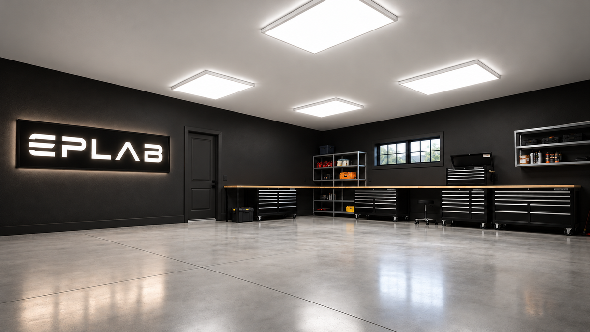 Simracing-Cockpit in der EPLAB-Werkstatt